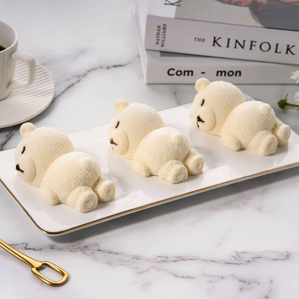 小熊形原味芝士蛋糕