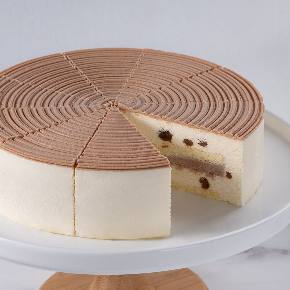 朗姆酒栗子慕斯蛋糕