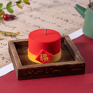 爆竹上升慕​​斯蛋糕