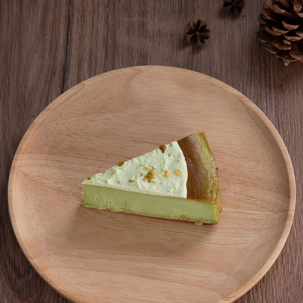 巴斯克开心果芝士蛋糕