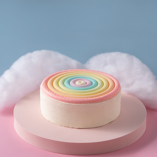 彩虹芝士蛋糕6寸