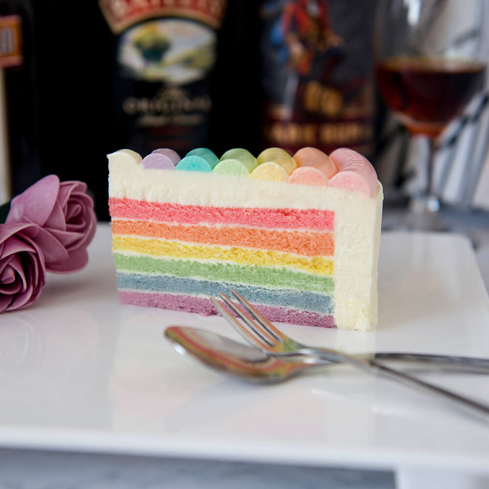 彩虹芝士蛋糕