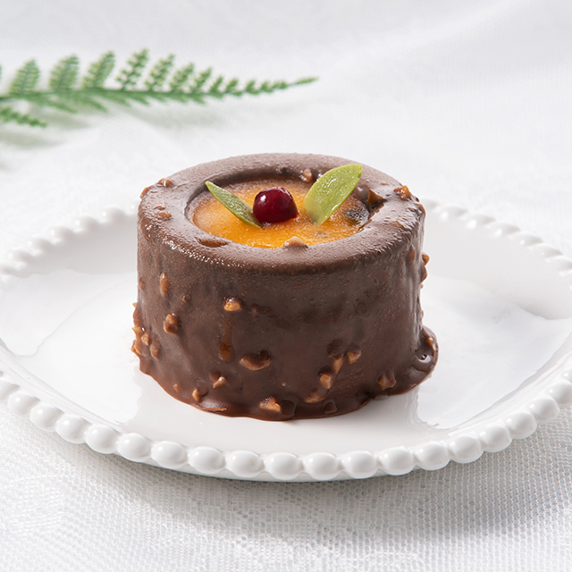 西番莲布朗尼慕斯蛋糕