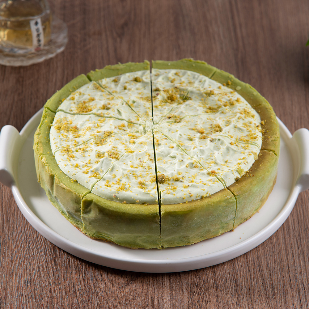 巴斯克开心果芝士蛋糕