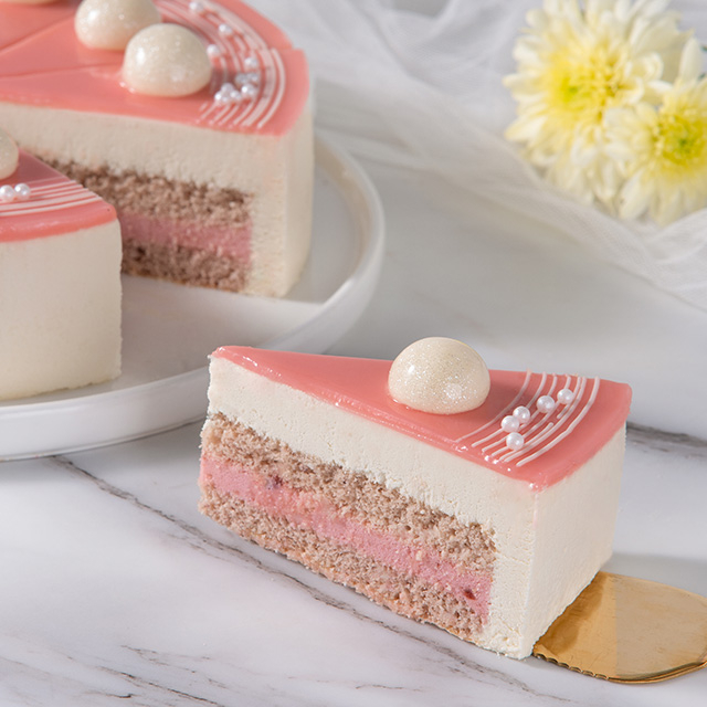 茉莉酸奶慕斯蛋糕