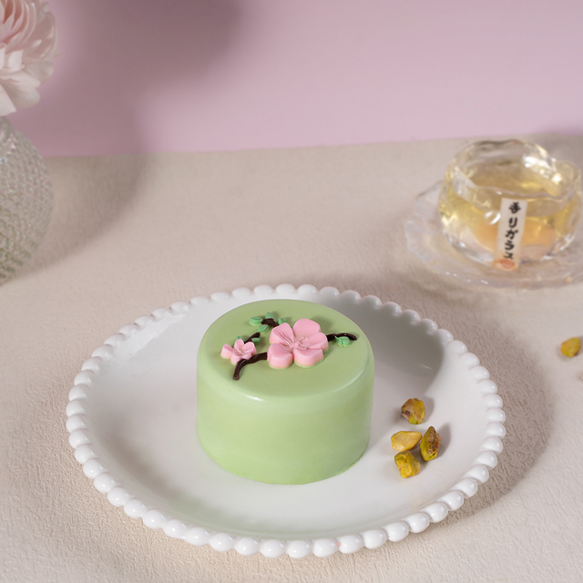 桃花姬慕斯蛋糕