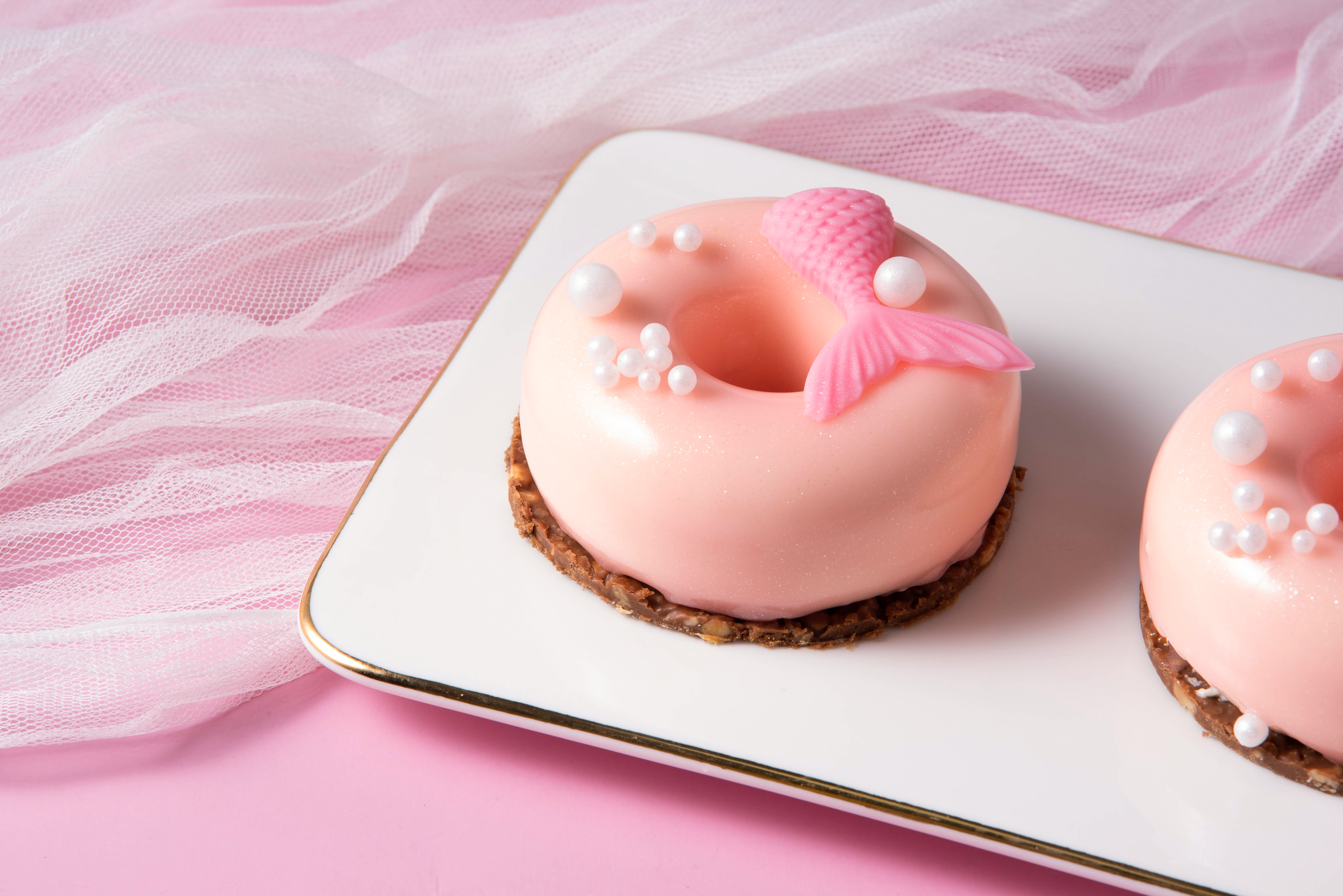 人魚之夢桃子慕斯蛋糕