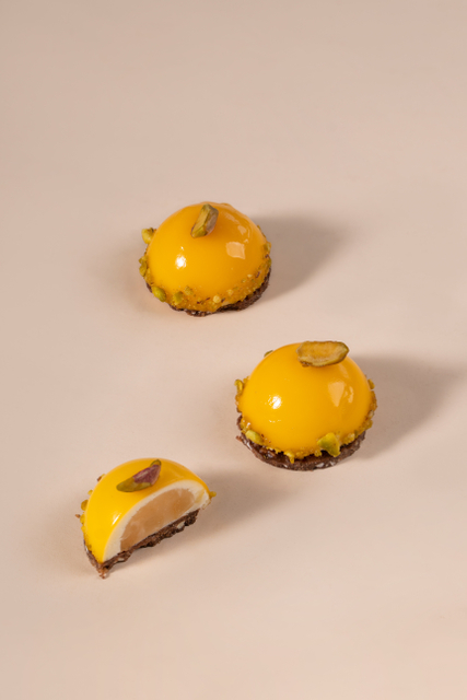 多巴胺柠檬慕斯蛋糕