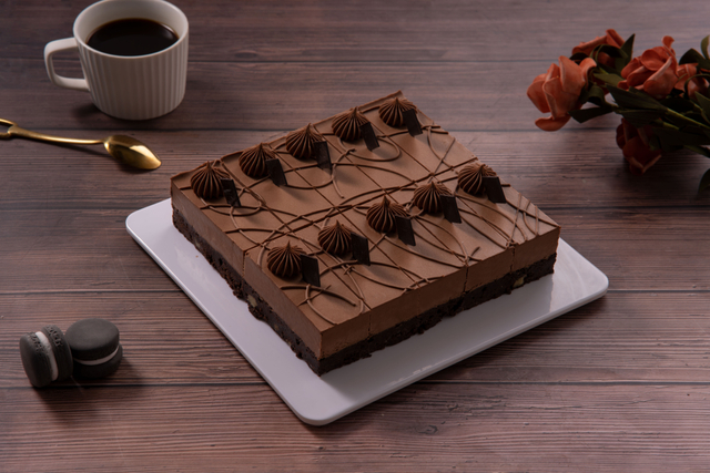 經典核桃布朗尼蛋糕