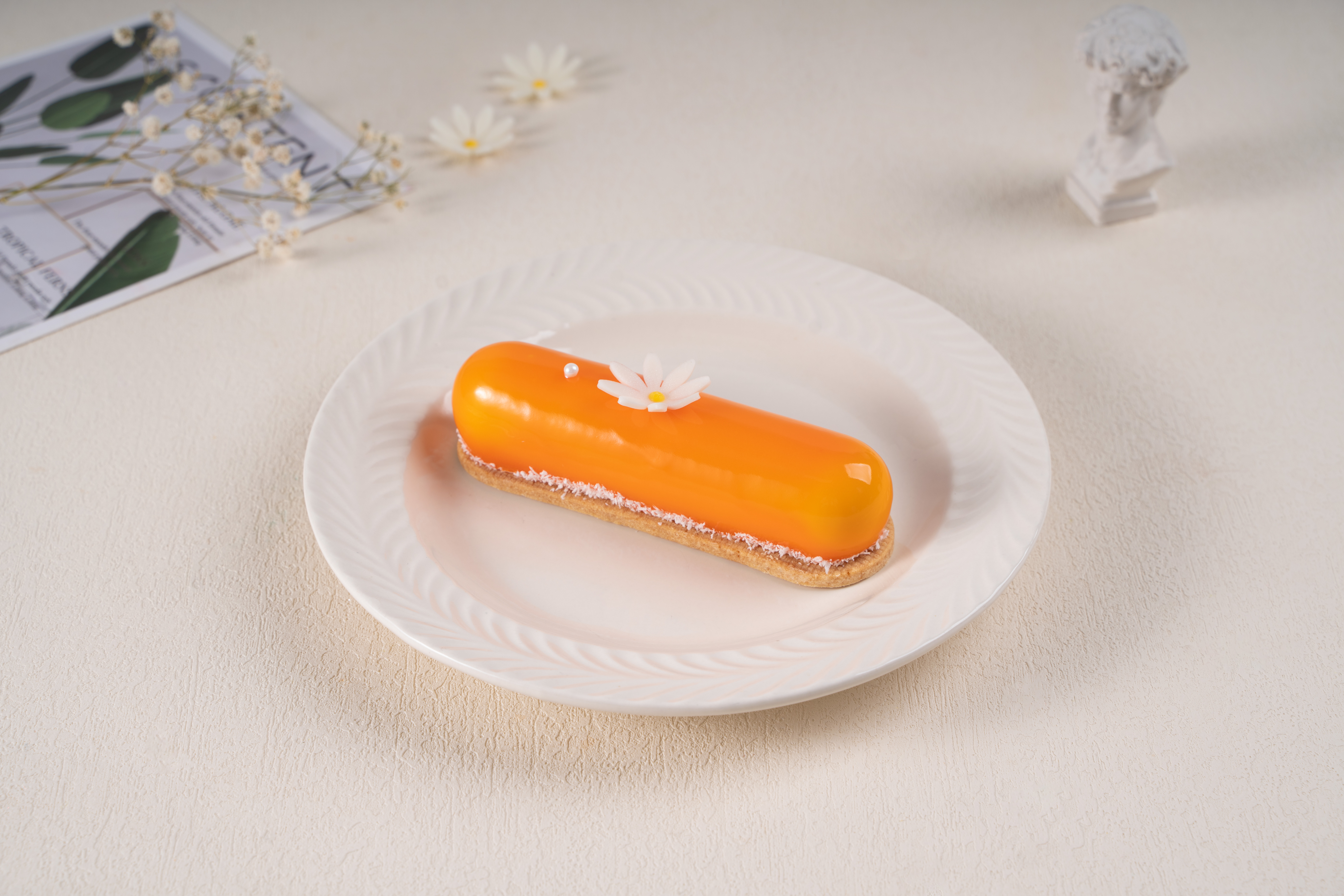 橙秋梓樹慕斯蛋糕