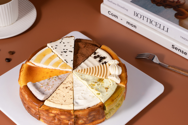 十種巴斯克芝士蛋糕組合