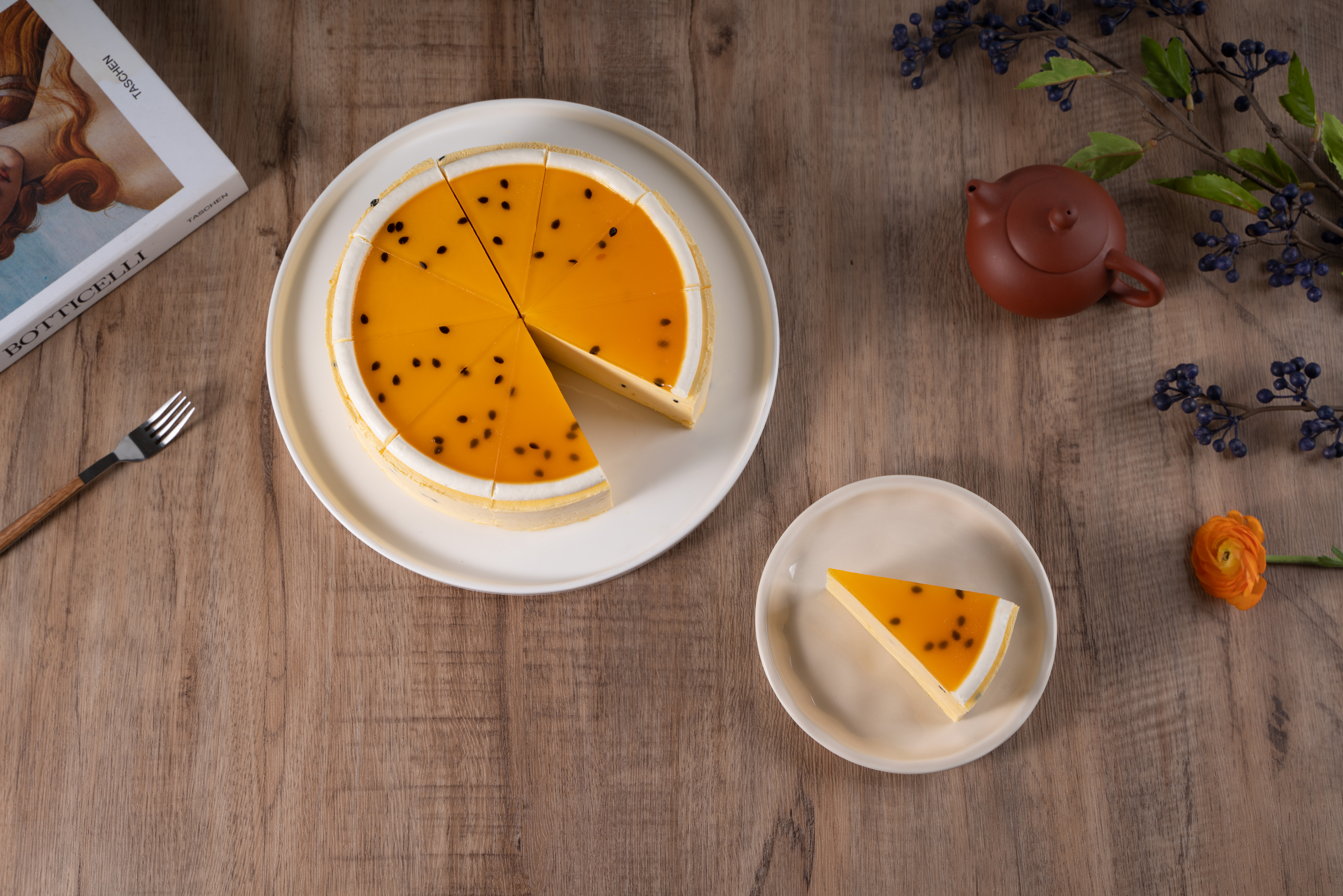 百香果千层薄饼蛋糕 