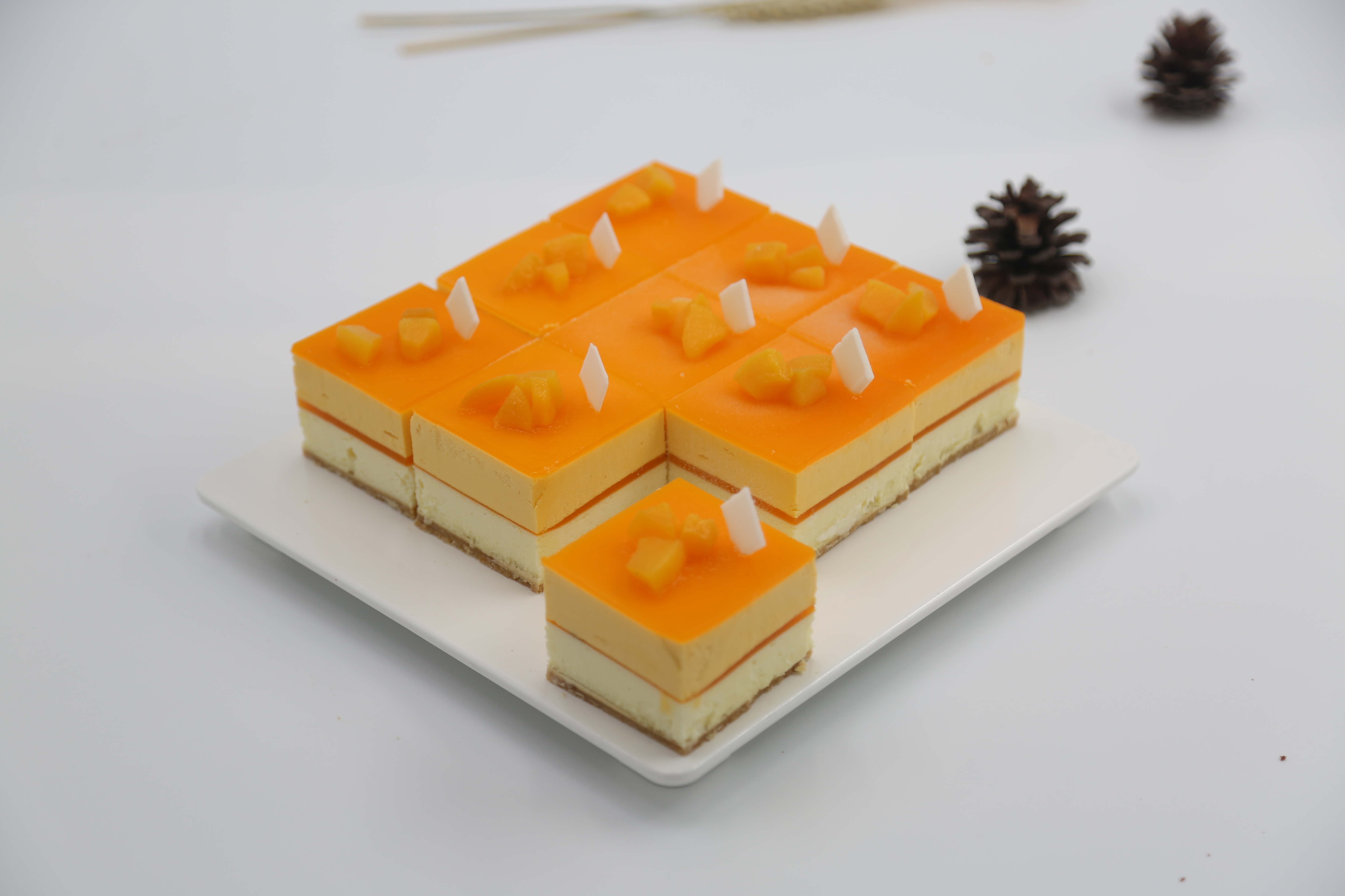 雙層芒果芝士蛋糕