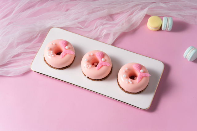 人魚之夢桃子慕斯蛋糕