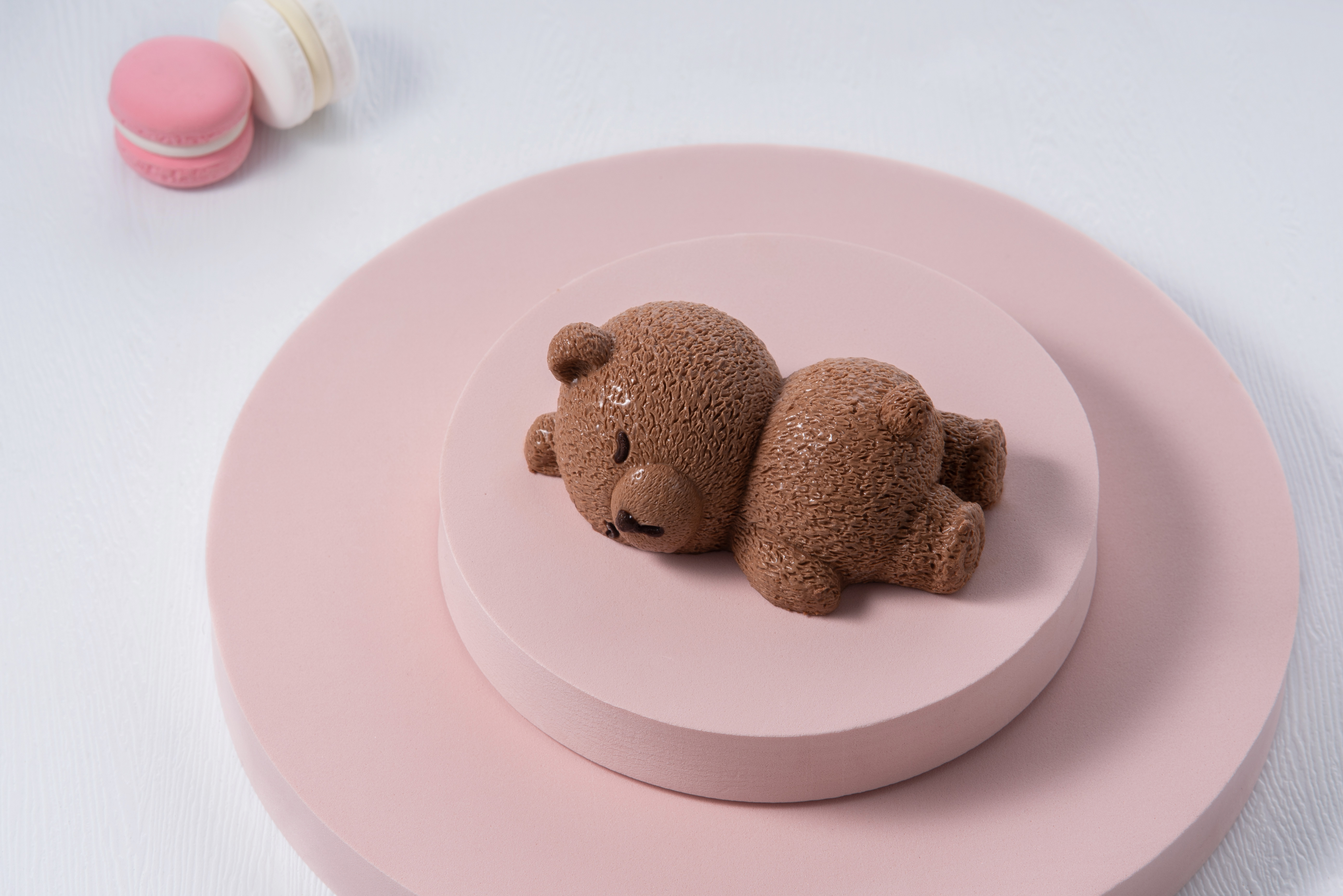 Mal&yacute; medved&iacute;k čokol&aacute;dovo malinov&aacute; torta