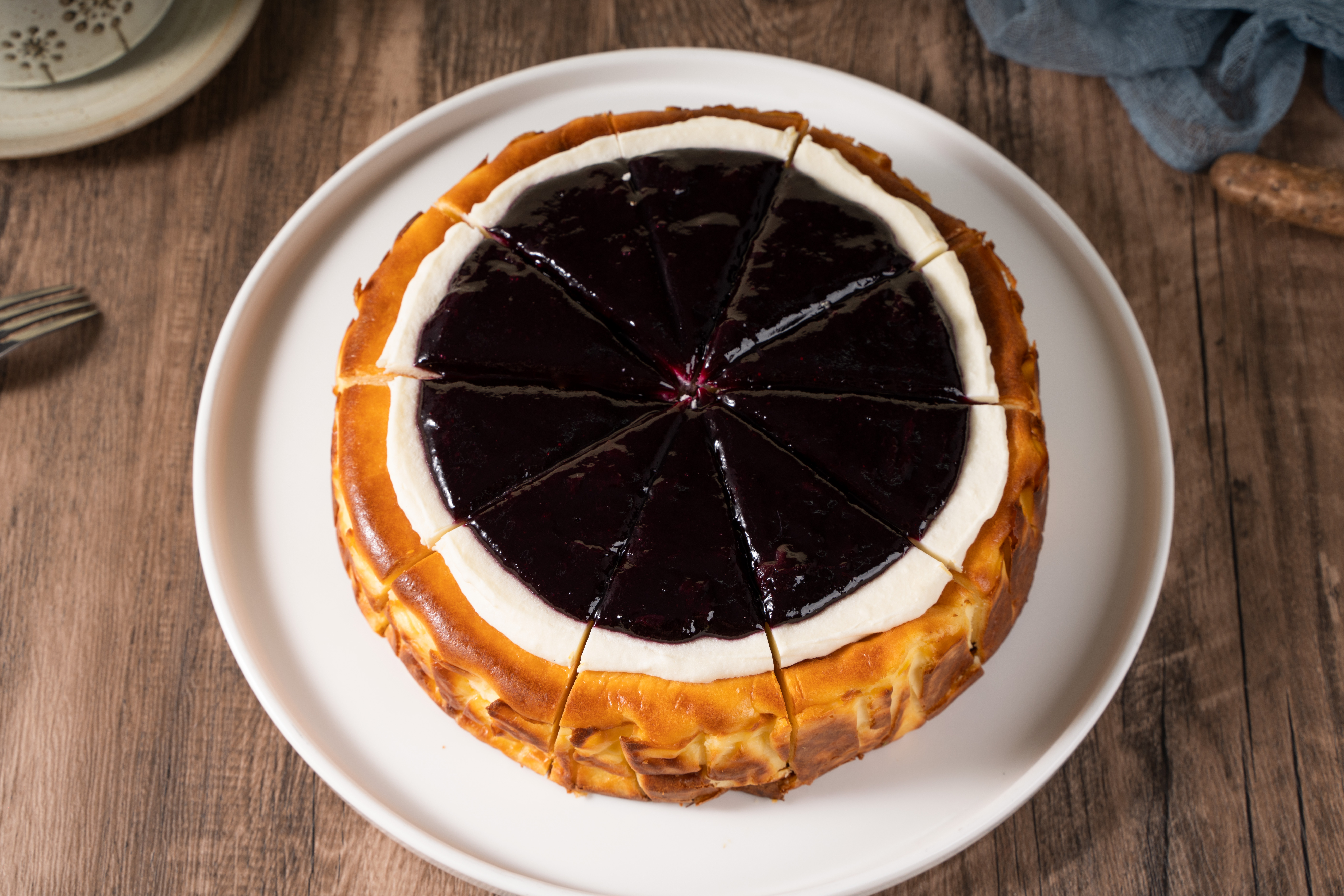 山藥巴斯克芝士蛋糕