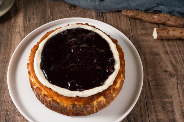 山药巴斯克芝士蛋糕