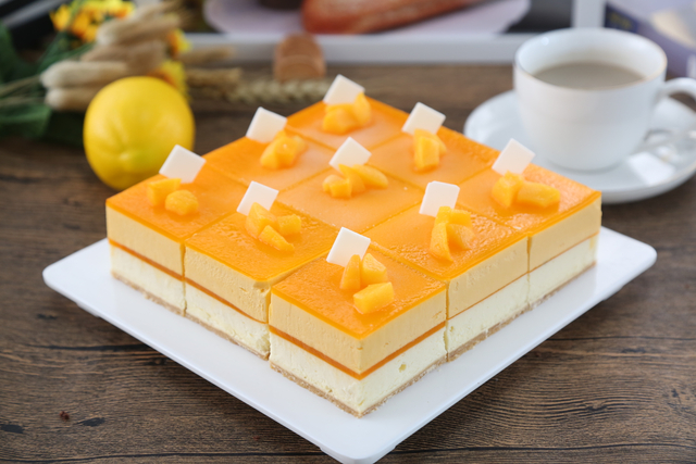 雙層芒果芝士蛋糕