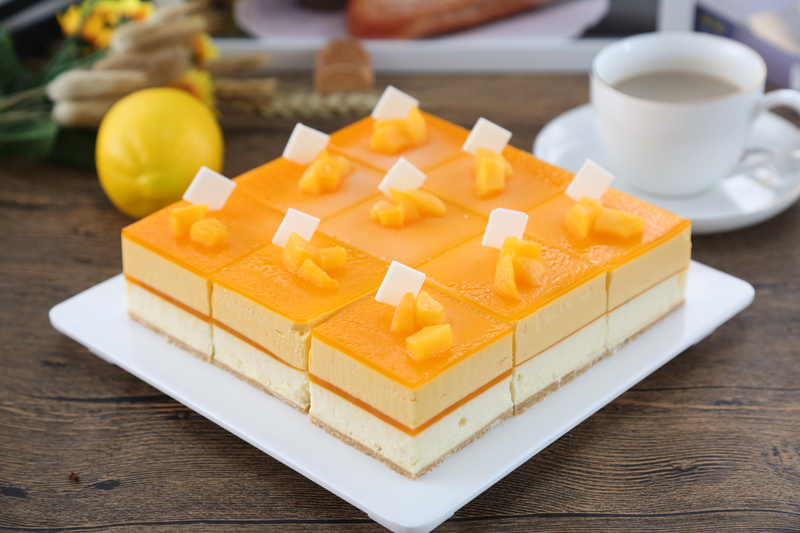 雙層芒果芝士蛋糕