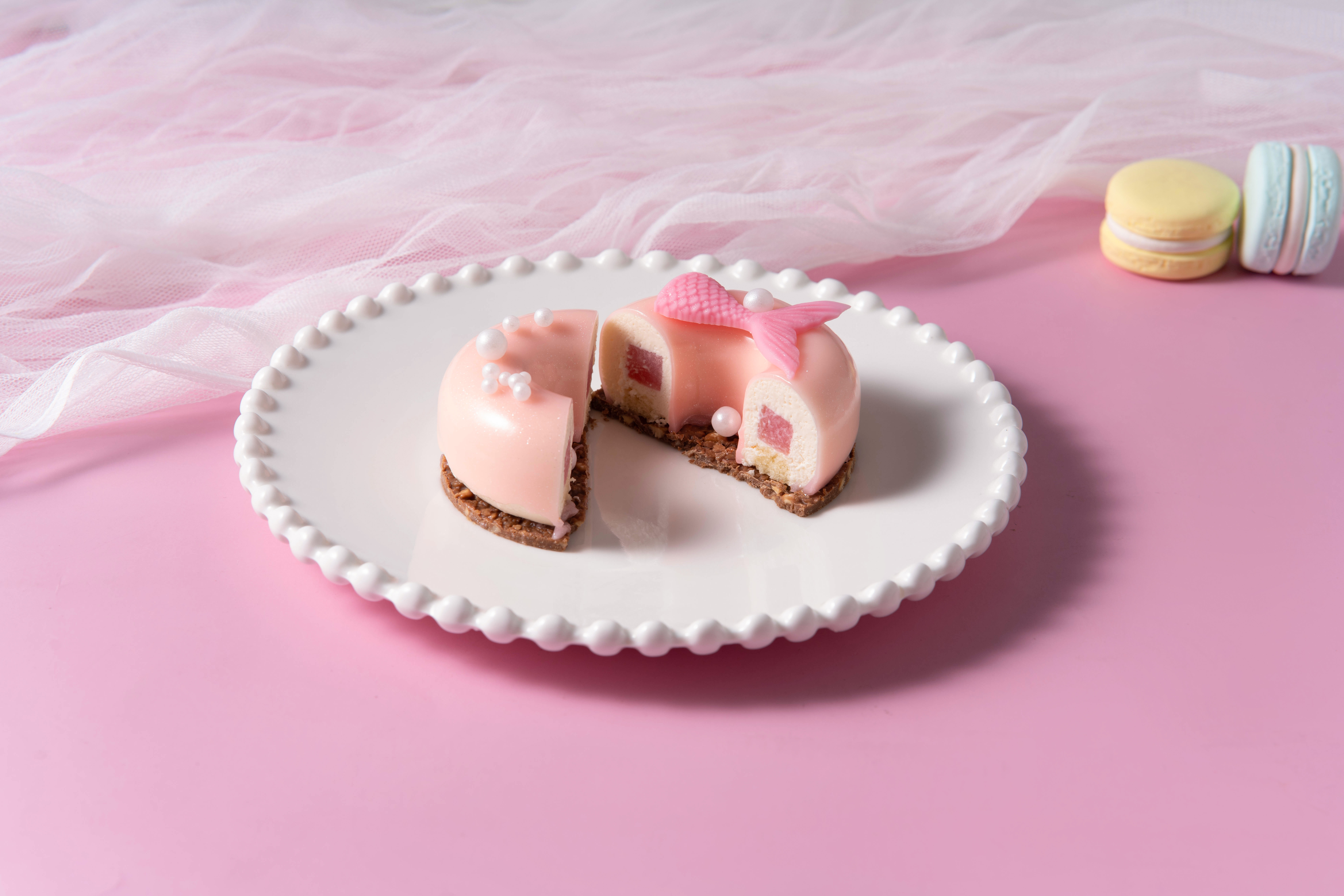 人魚之夢桃子慕斯蛋糕