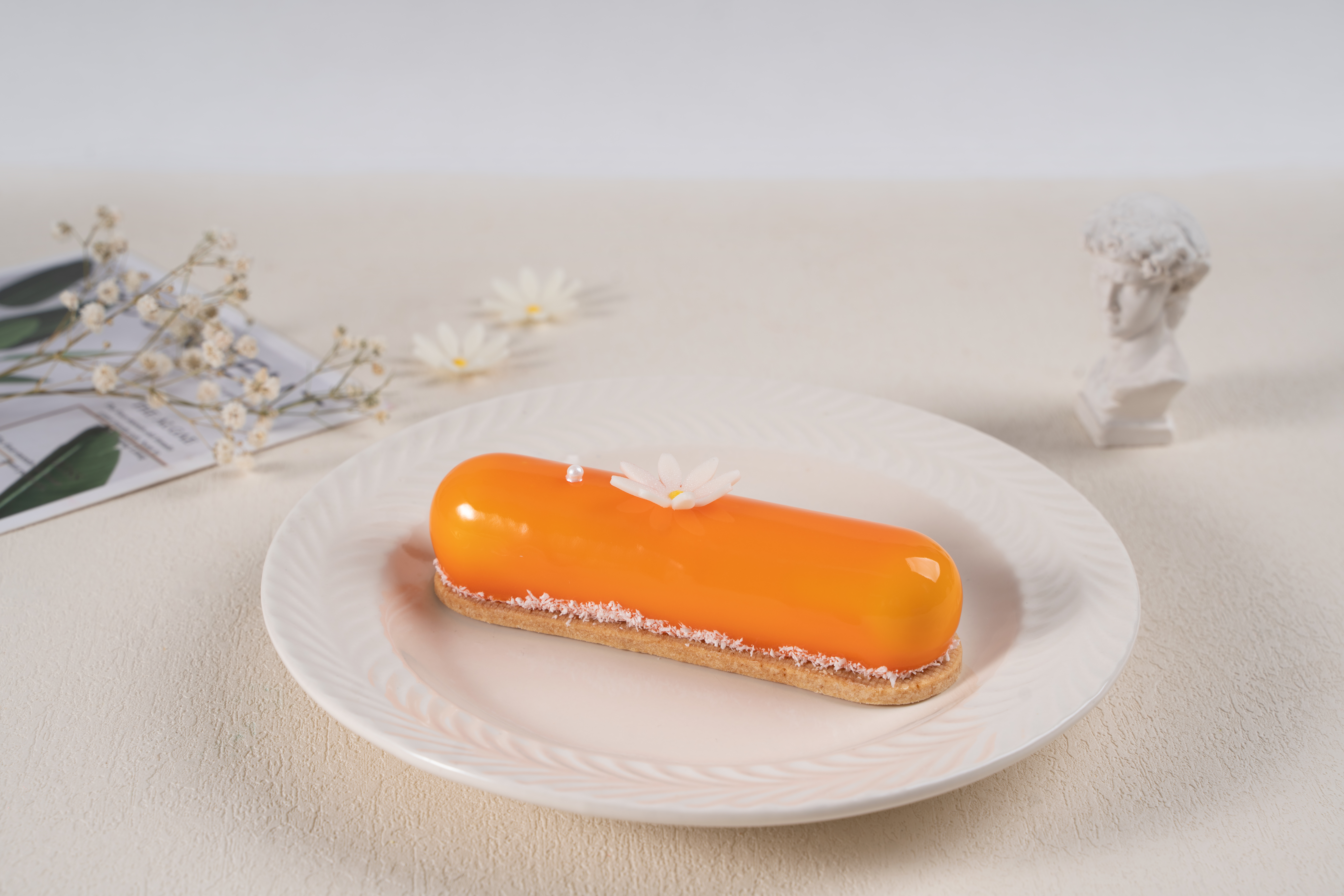 橙秋梓樹慕斯蛋糕