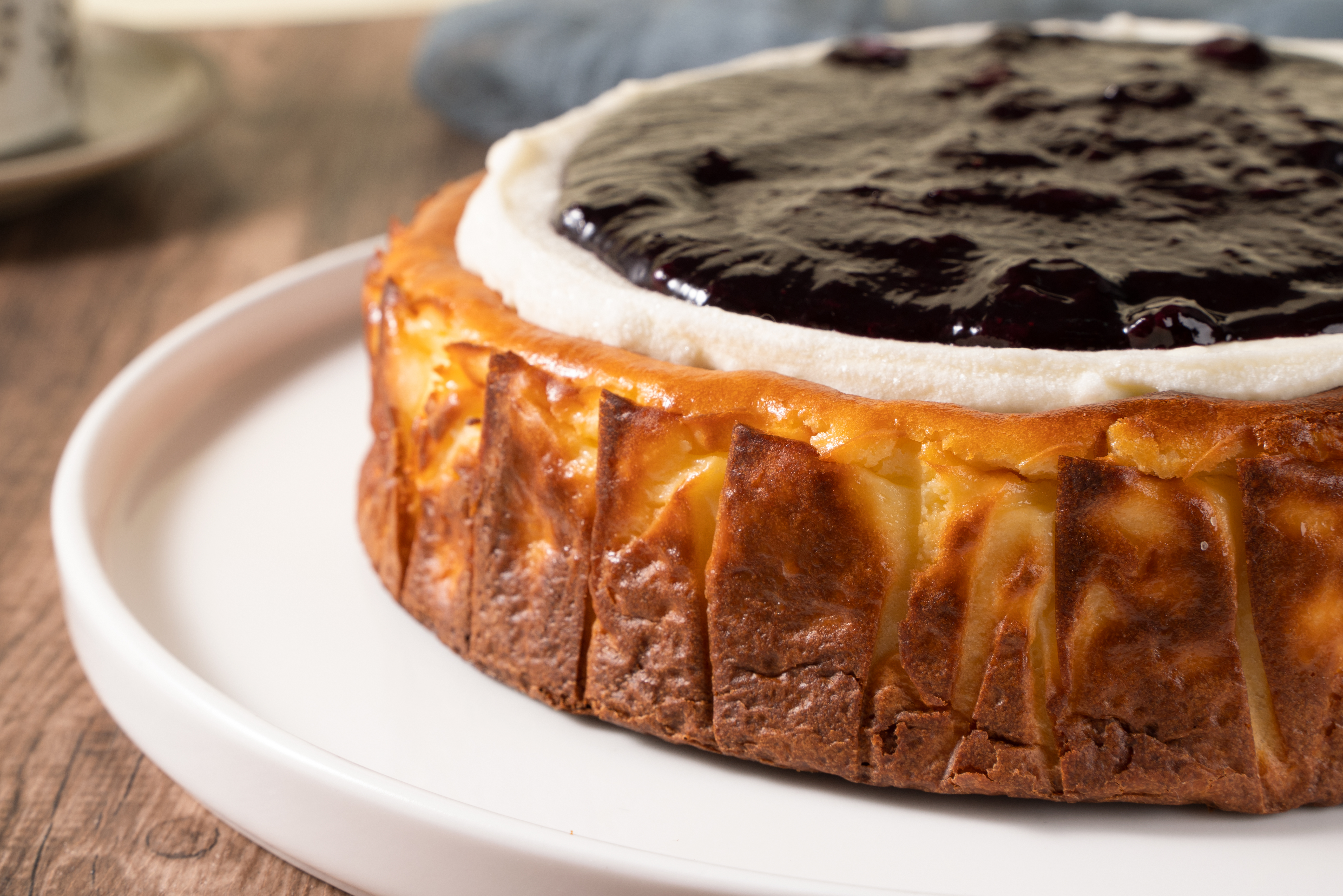 山藥巴斯克芝士蛋糕