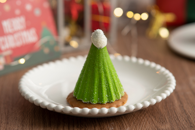 圣诞树慕斯蛋糕