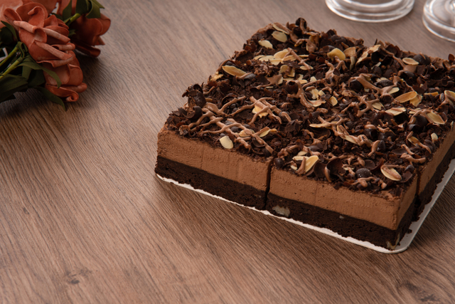 巧克力布朗尼慕斯蛋糕