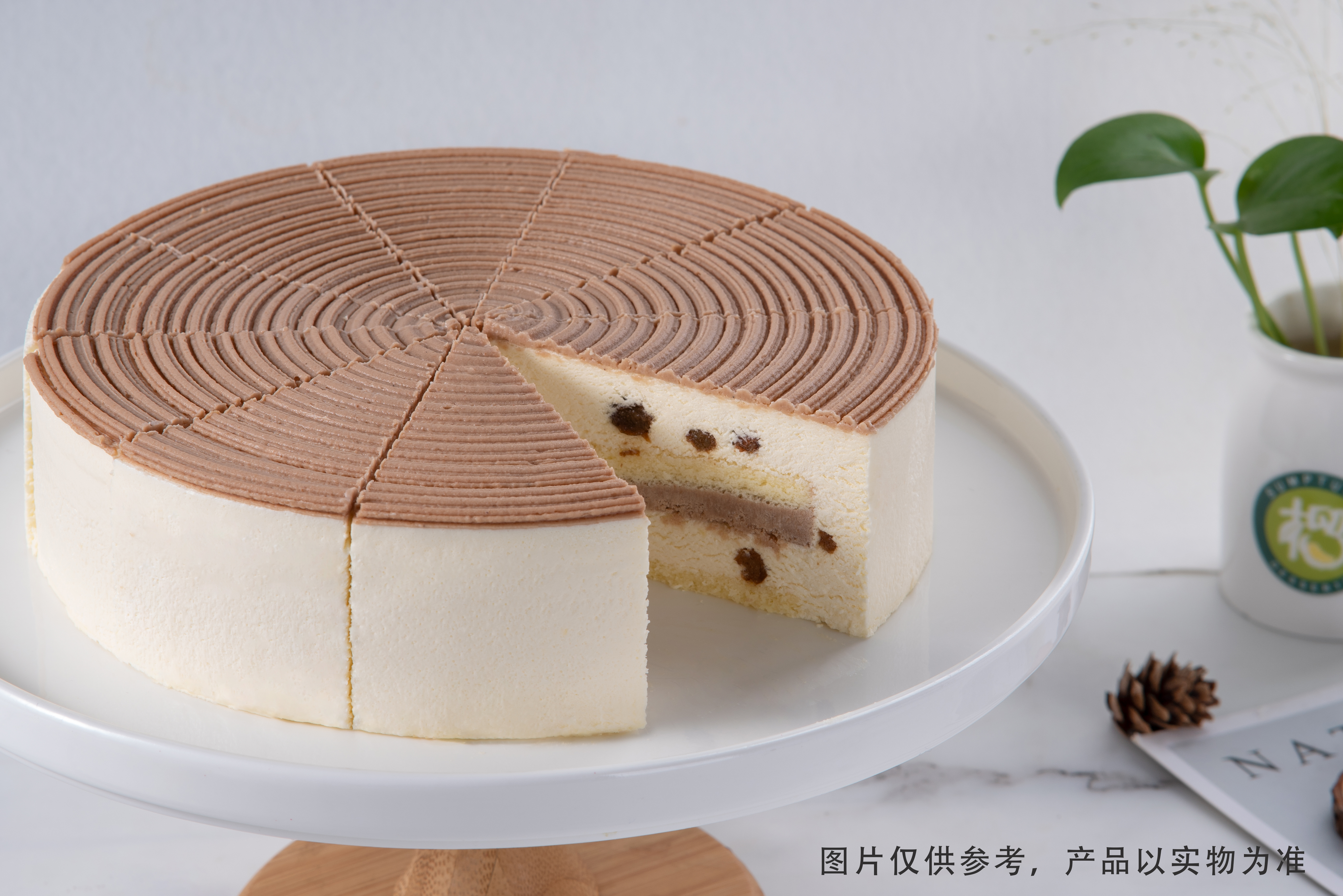 朗姆酒栗子慕斯蛋糕