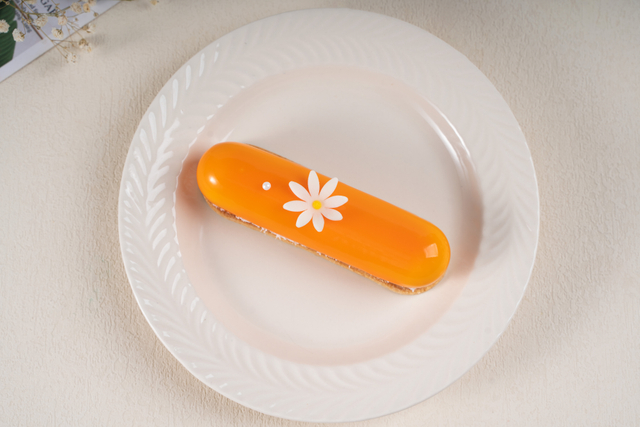 橙秋梓树慕斯蛋糕