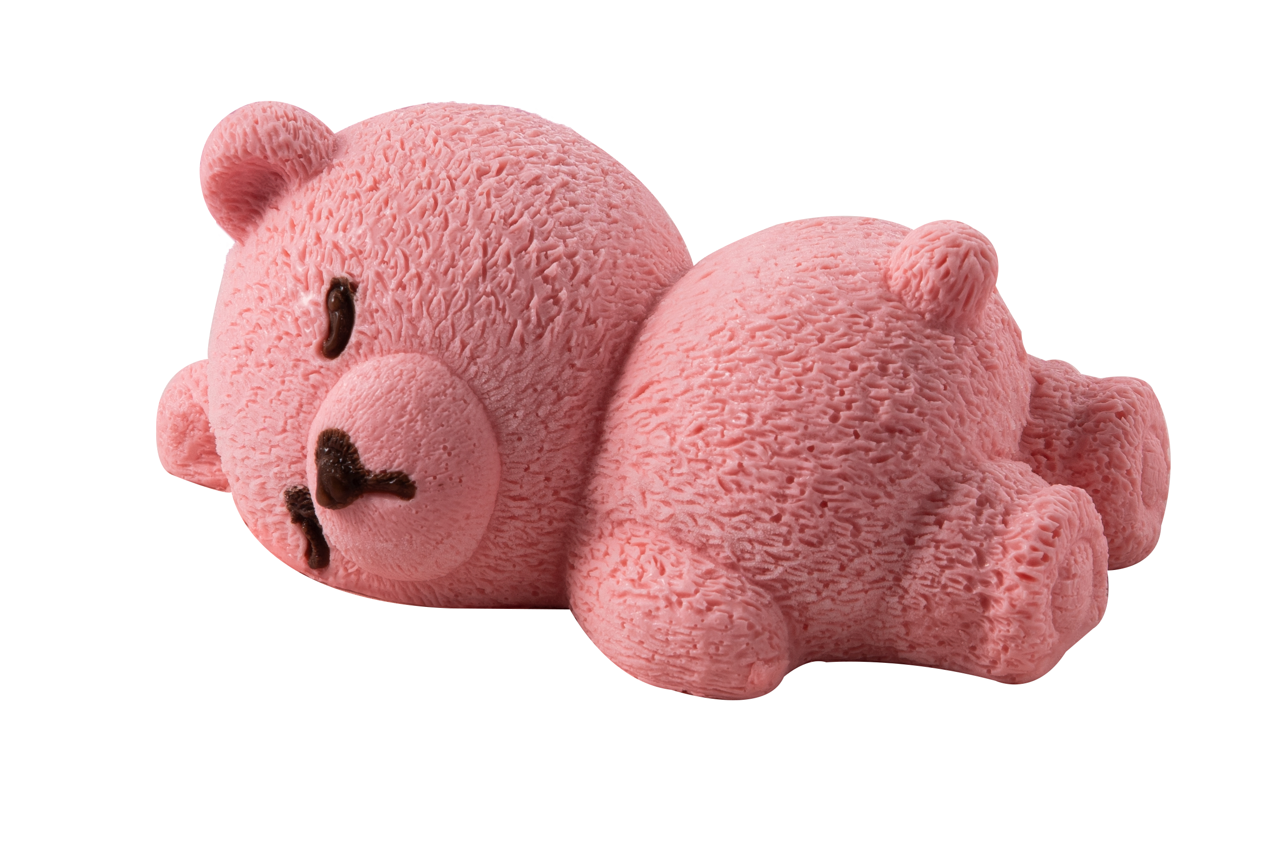 可愛小熊草莓慕斯蛋糕