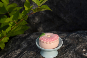 胭脂红慕斯蛋糕