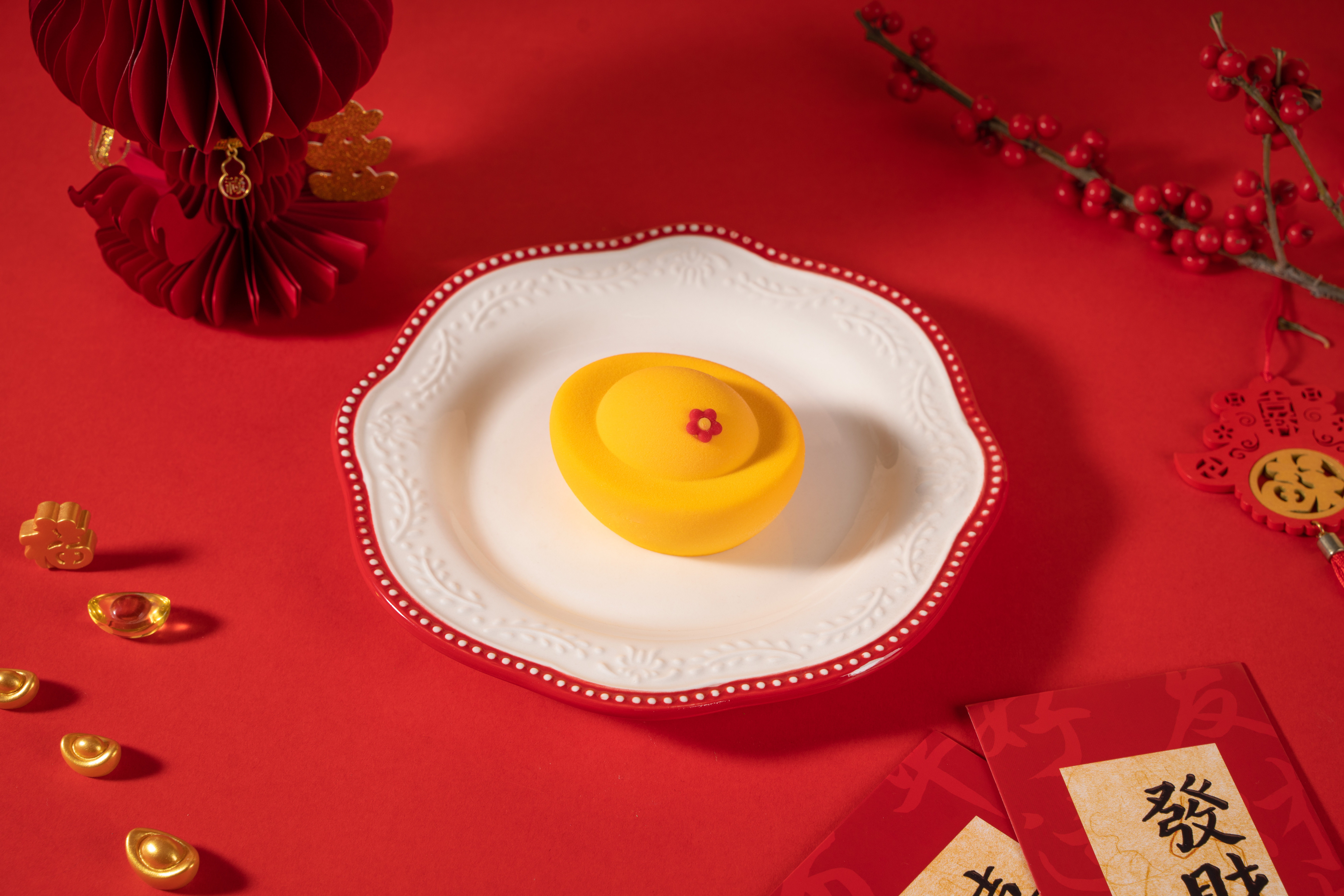 金元宝慕斯蛋糕