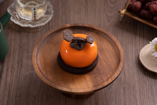 柿子如意慕斯蛋糕