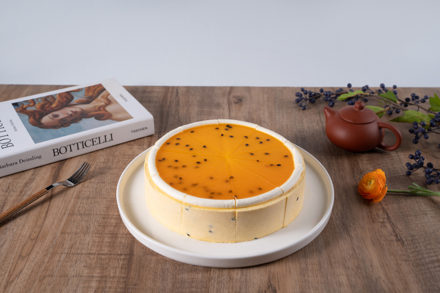 百香果千层薄饼蛋糕 