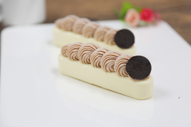 輕盈栗子慕斯蛋糕