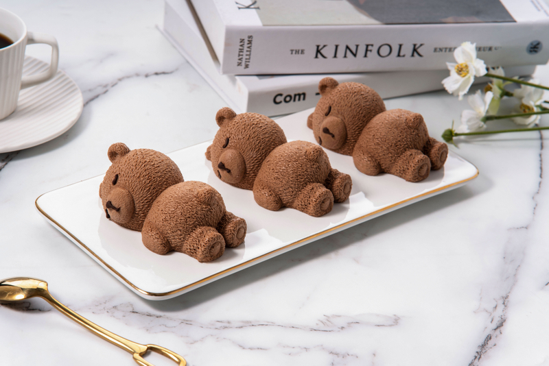 Kis Medve csokis m&aacute;lna torta